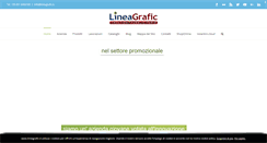 Desktop Screenshot of lineagrafic.it